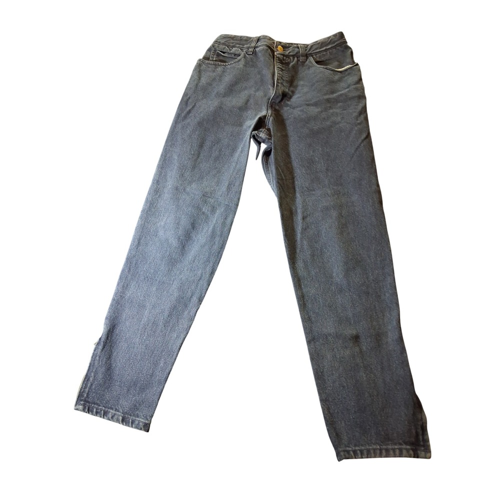 Vintage Guess Jeans Georges Marciano High Waist Ankle Zip Tapered Denim USA 30